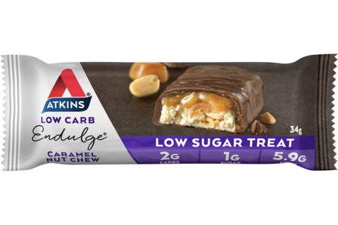 Atkins Endulge Nutrition Bar Caramel Nut Chew 34g